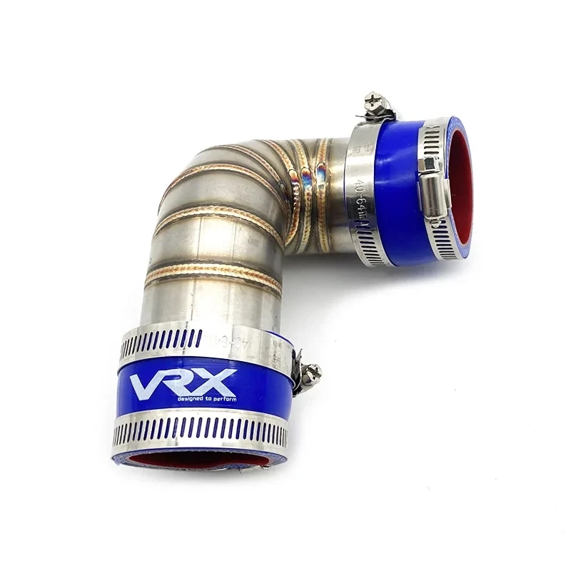 أنبوب عادم من الفولاذ المقاوم للصدأ لفيسبا ، ملحقات الدراجات النارية ، أنبوب وصلة لـ GTV300 ، GTS200 ، GTS250 ، GTS300 ، GTS ، جناج ، يهو ، يهو ، ، ، من-20 ، #4