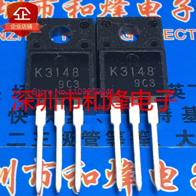 

（5PCS/LOT）2SK3148 K3148 TO-220F 100V 20A