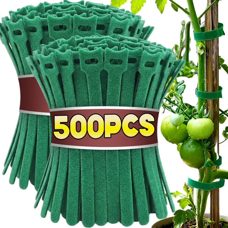 

Plants Ties Reusable Nylon Adjustable Tidy Wrap Self-Gripping Hook Loop Straps Data Cable Fixing Straps Wire Organizer Fastener