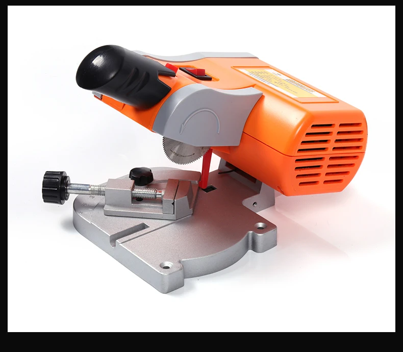 

110v/220v DIY Micro woodworking Cutting Machine Mini Small Aluminum Alloy Table Saw Cutting Aluminum Copper Electric Saw