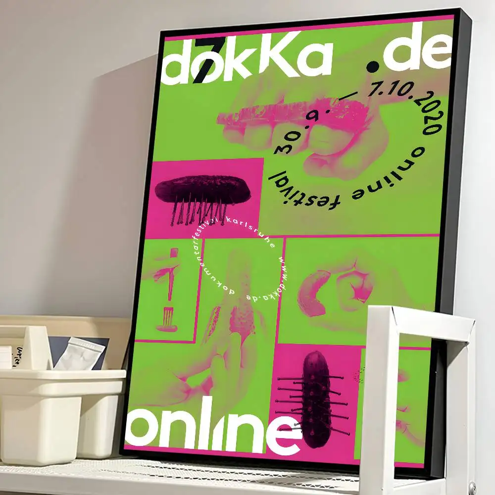 الفنان التصميم الإبداعي نوع الرسم 19 ملصق فني ذاتي اللصق مقاوم للماء ورقة ملصق مقهى بار غرفة جدار ديكور