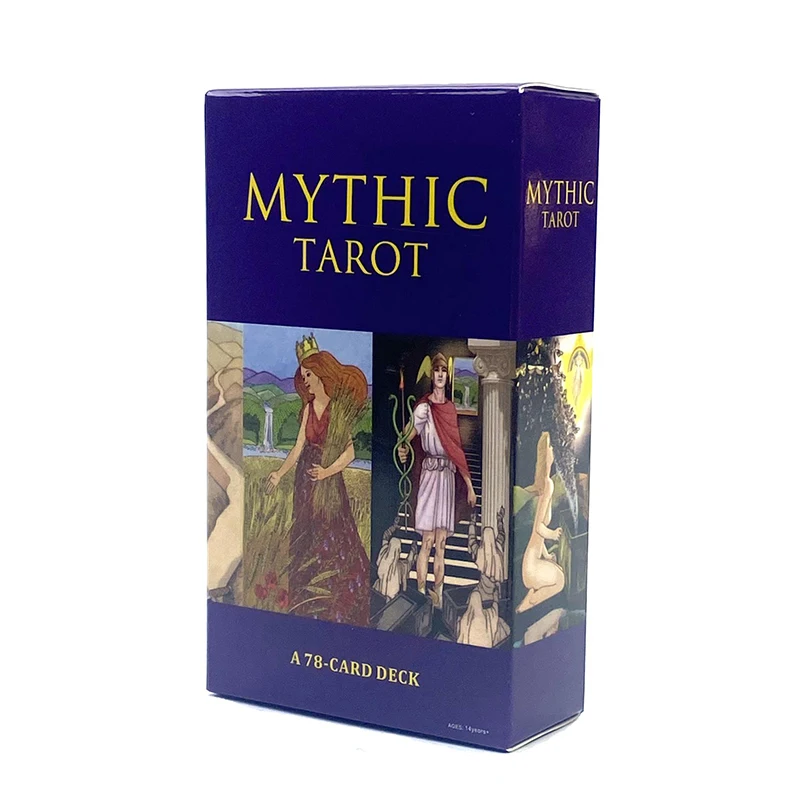 1Box New Mythic Tarot Cards Prophecy Divination Deck Family Party Board Game Fortune Telling Game Beginners Cards