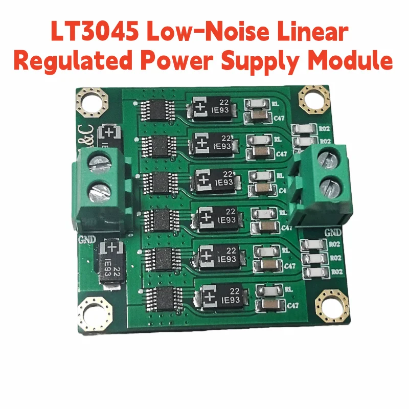 4 parallel 2A, 6 parallel 3A, LT3045 low noise linear regulated