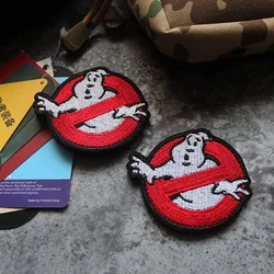 Tactical Embroidered Patches for Clothing Stickers for Halloween Clothes Hook and Loop Tactical Patch Applique
