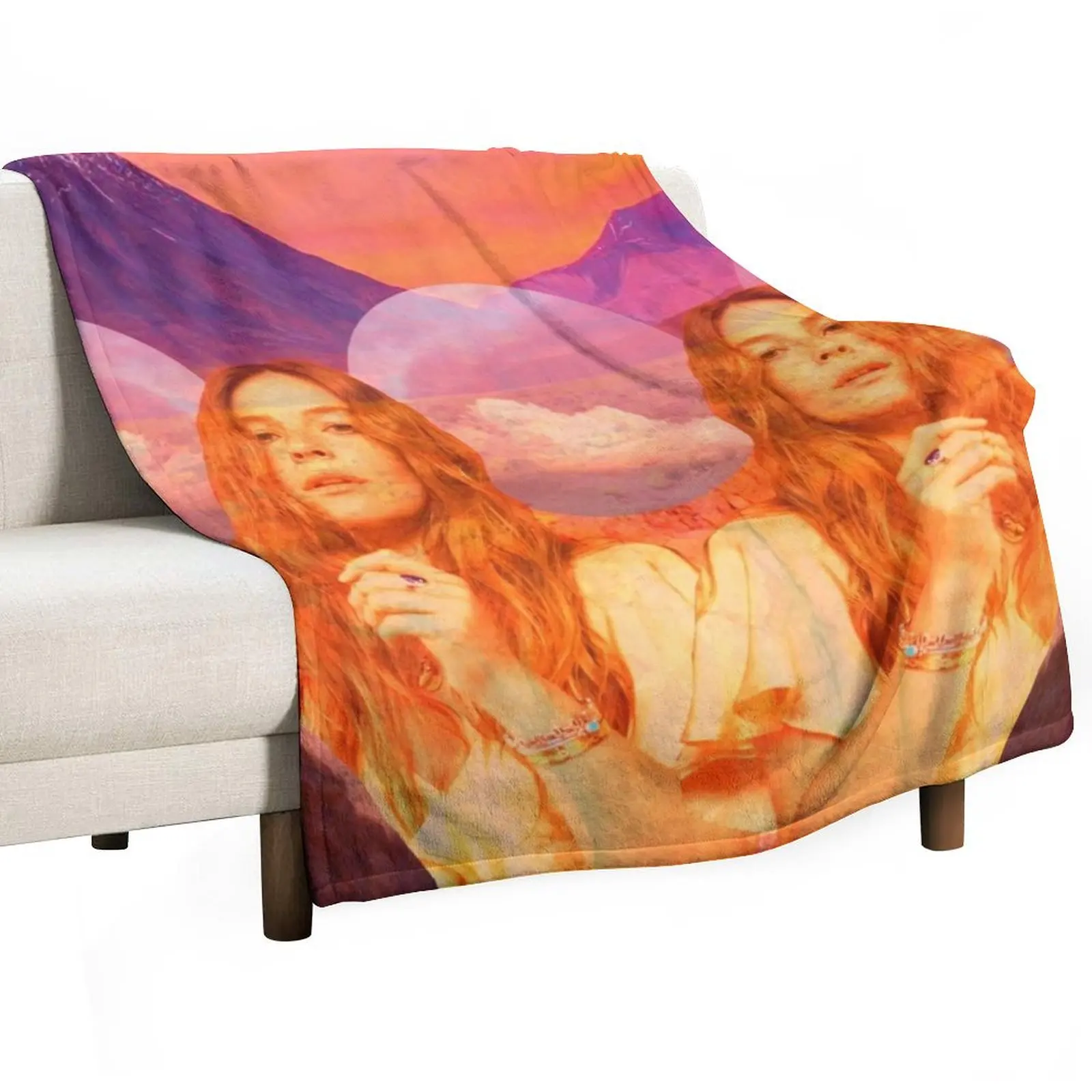 Maggie Rogers Throw Blanket Decorative Sofa Decorative Beds Flannel Blankets