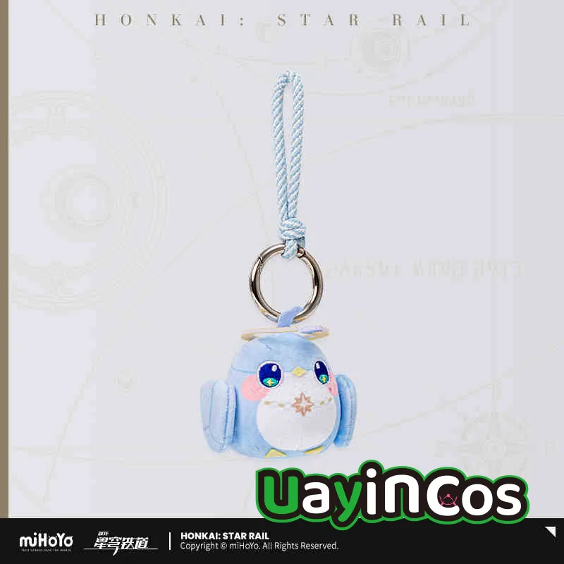 MiHoYo Official Honkai Star Rail Aventurine Black Swan Robin Jimi Plushies Plush Clothes Doll Keychain Pendant Bag Anime Toy Kid