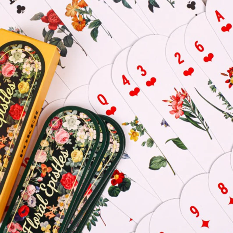 Mr.Paper Permainan Kartu Meja 54/Kotak Kupu-kupu Halloween Penyihir Kecil Dicetak Kartu Poker Mini Hadiah Natal Halloween untuk Anak-anak