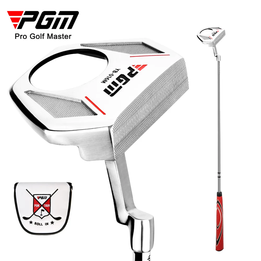 PGM Golf Club Golf Training Supplies Stainless Steel Putter Low Center of Gravity Golf Club with Ball Pickup Function TUG034