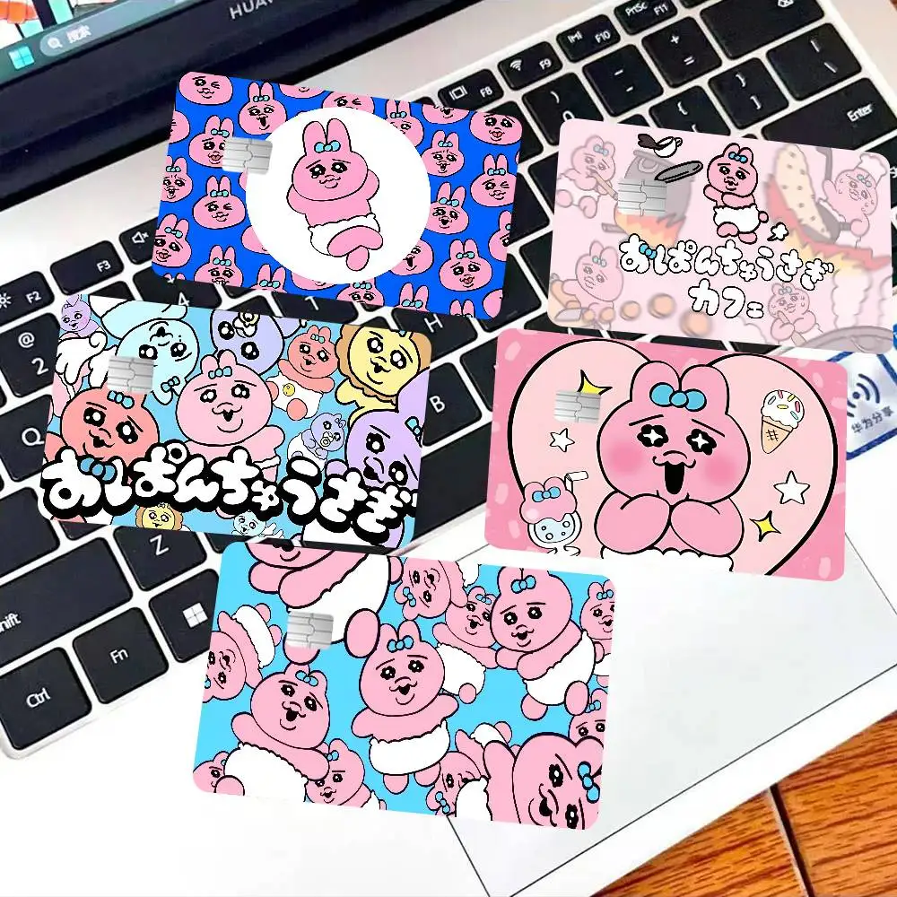 O-Opanchu Cute Usagi 100% Hot Sale Amine Credit Debit Bank Card Bus Card Film Skin Sticker