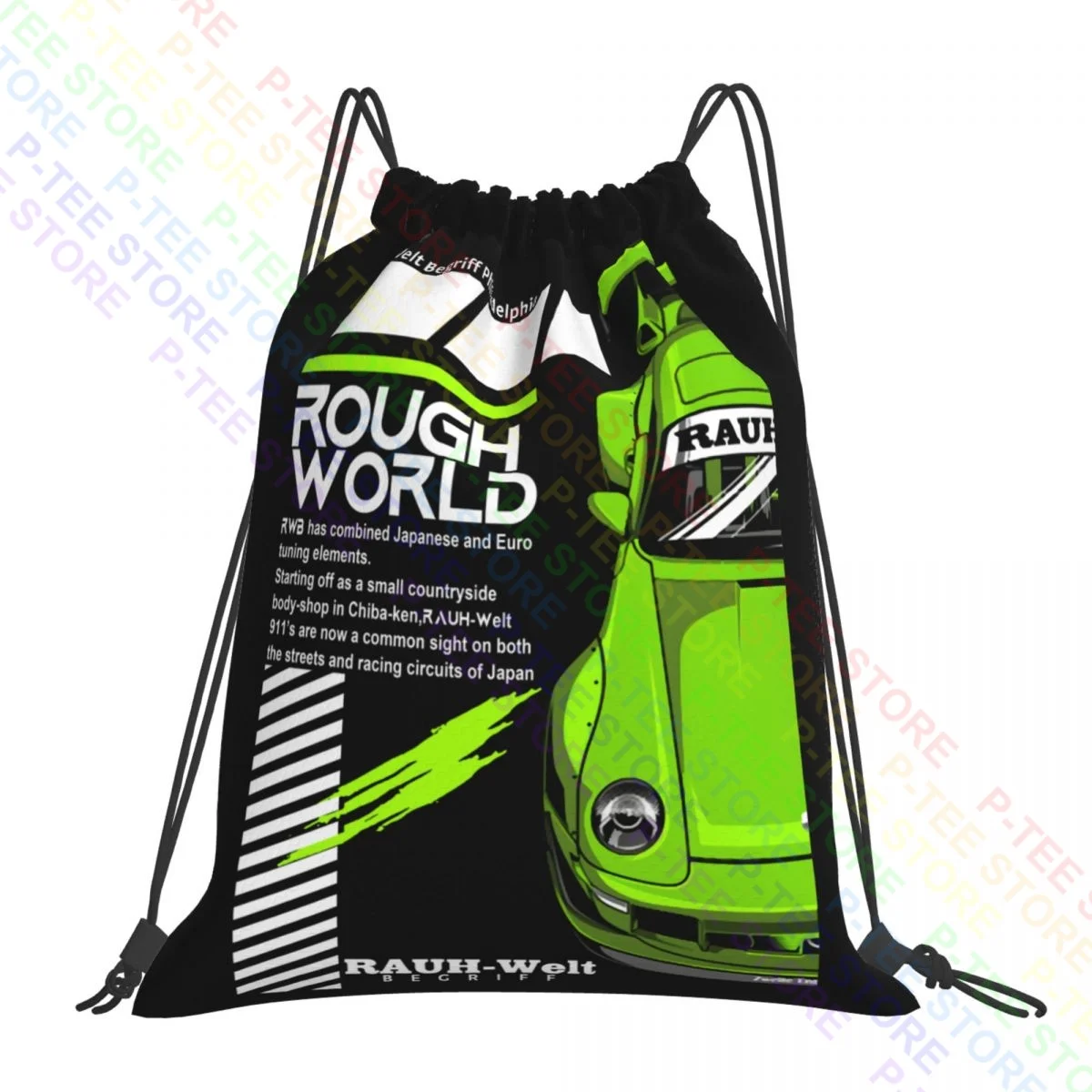 Rauh Welt Rwb Drawstring Bags Gym Bag Newest Creative Gymnast Bag School Sport Bag