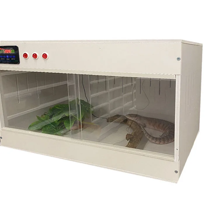 Flat Packaging Smart PVC48*24*18cm Reptile Shell, Lizard Python Bearded Dragon Live Reptile House, Pet Box Accept Customization
