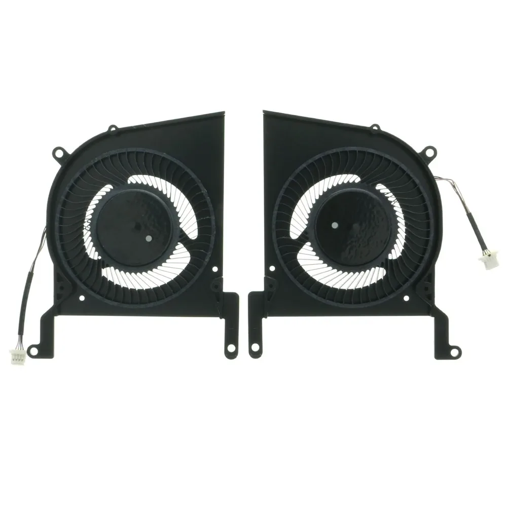 CPU GPU Cooling Fan for MSI 14K2 Stealth 14 AI Studio A1V A13UDX A13VE A13VF A13VG BS5412HS-U6H U6L U6S U6T DC12V 0.55A 4-Pin