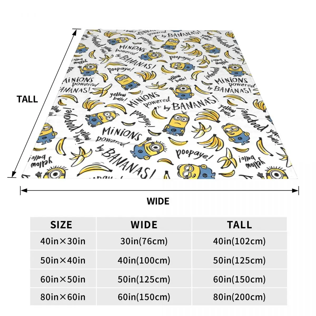 Красивое теплое одеяло с миньонами из Гадкий я, студенческое плюшевое одеяло, уличный тренд, Фланелевое покрывало для гостиной, покрывало для дивана и кровати