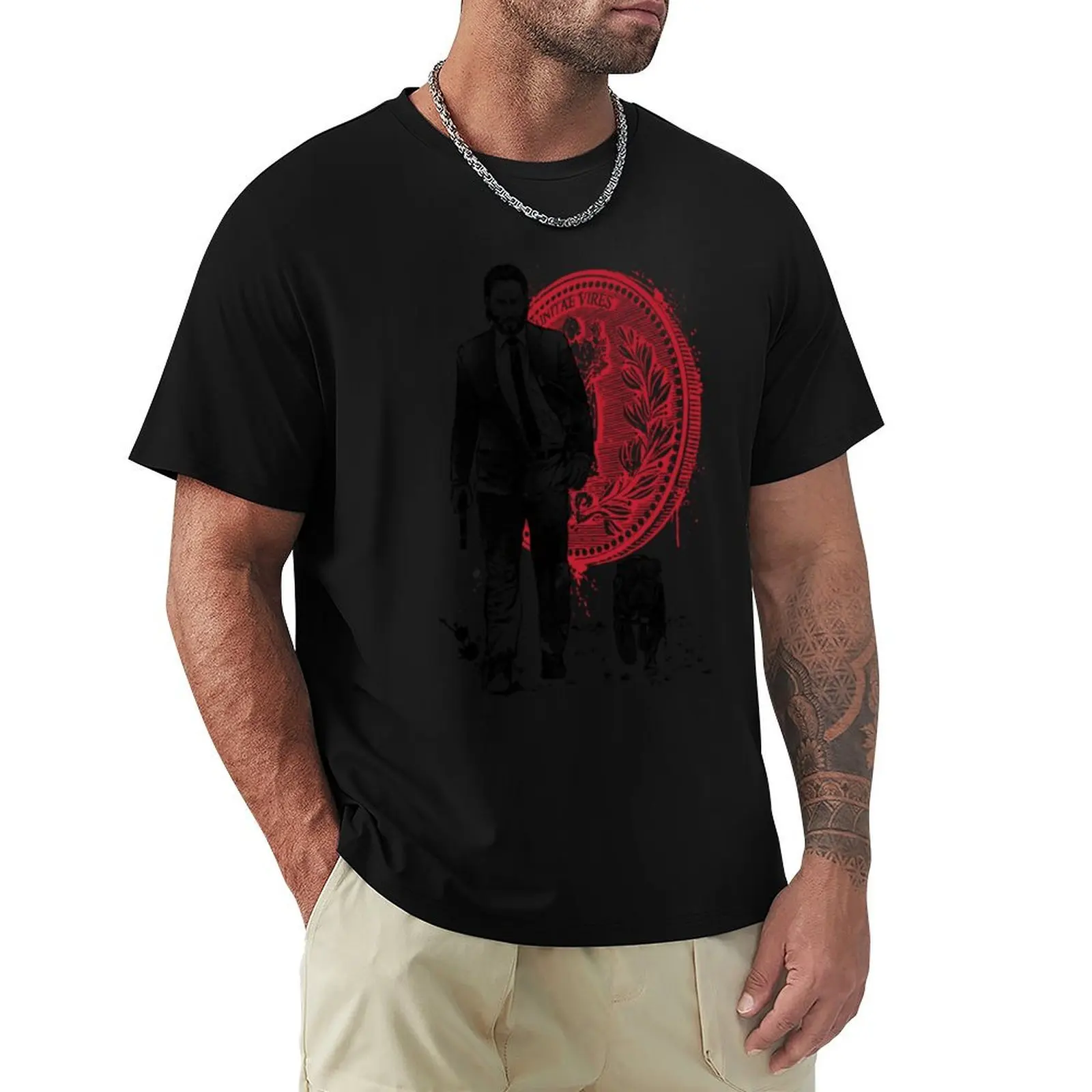

John Wick T-Shirt heavyweights customs cute clothes blue lock mens graphic t-shirts pack