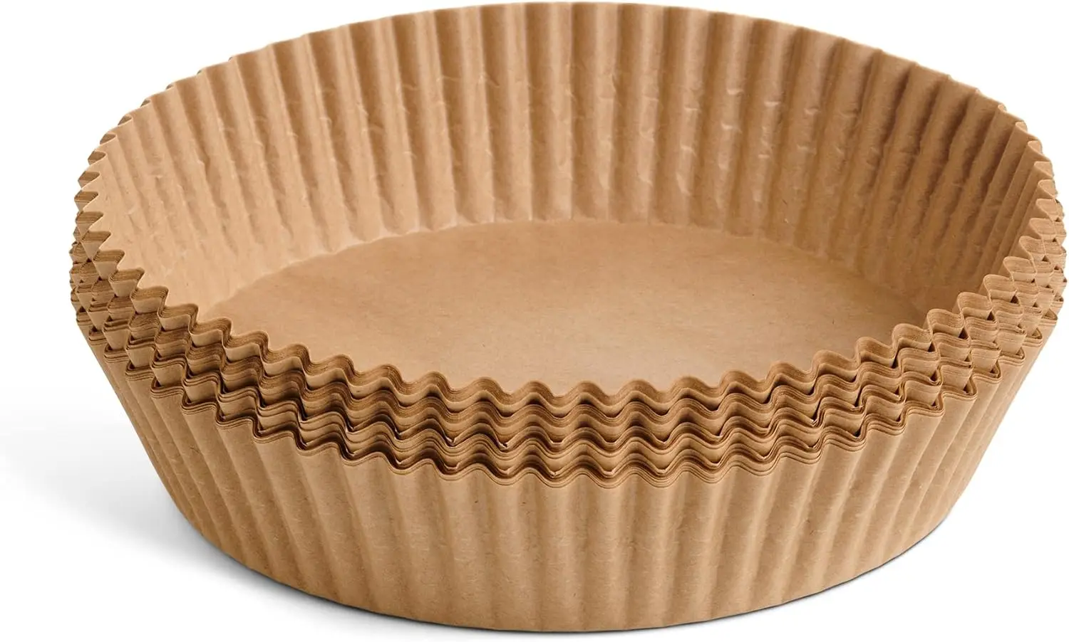 Вкладыши для аэрофритюрниц, неотбеленная бумага с антипригарным покрытием, для аэрофритюрниц на 5 литров, 100 шт.