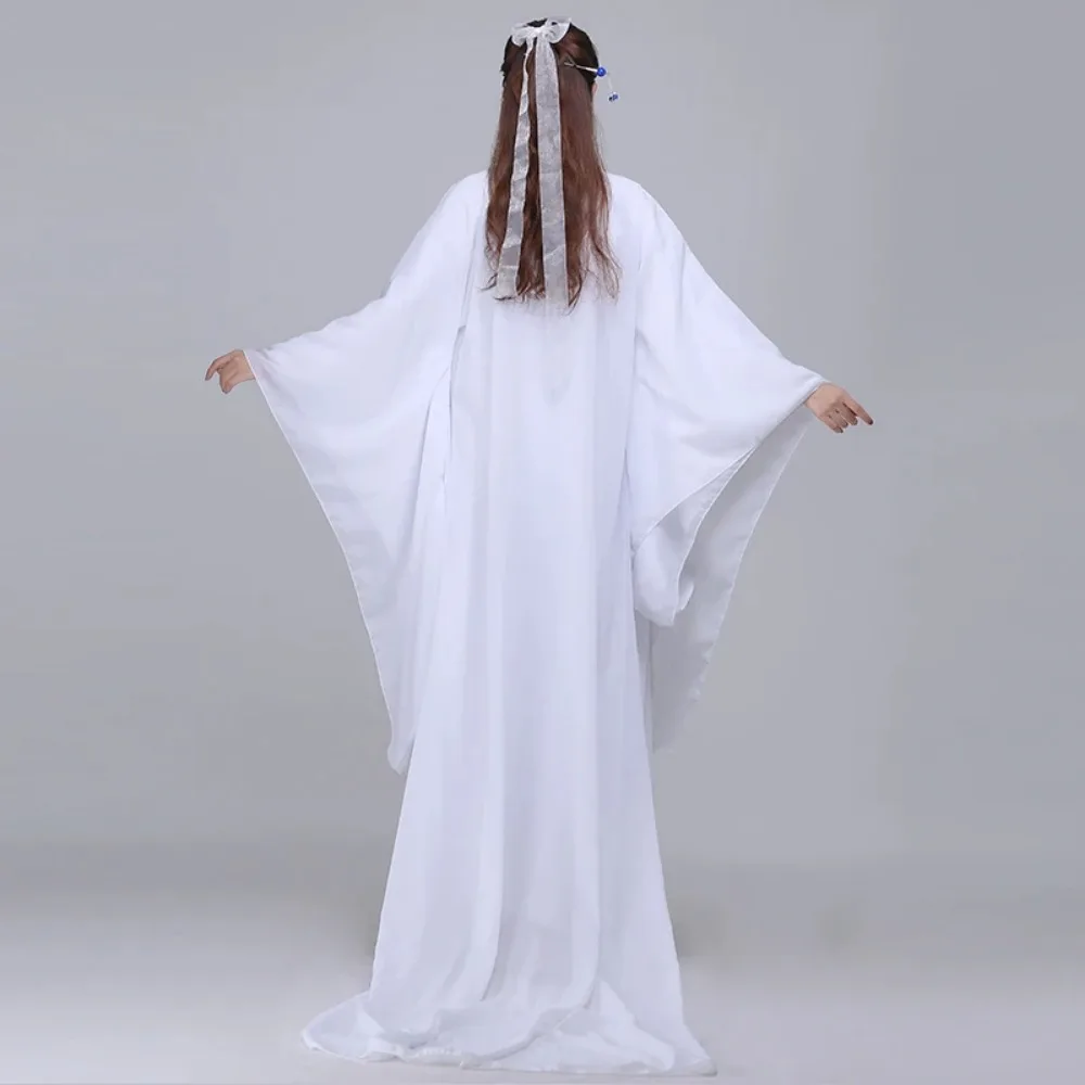 Cosplay Costume Traditional Women Hanfu Clothing Chinese  Ancient Halloween Clothes Classic Dance Zither Performance Dress Gown