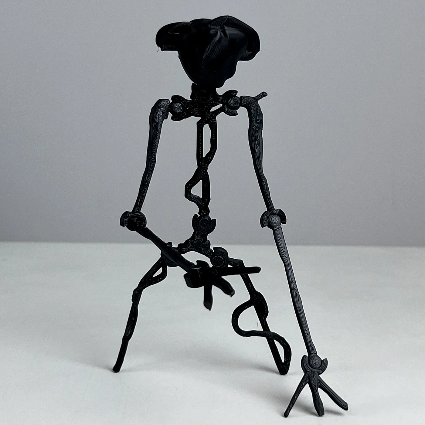 Backroom Bacterial Entity Toy Collectible Figure with Jointed Limbs Dark Room Skin Thief Game Accessories Static Model Toy