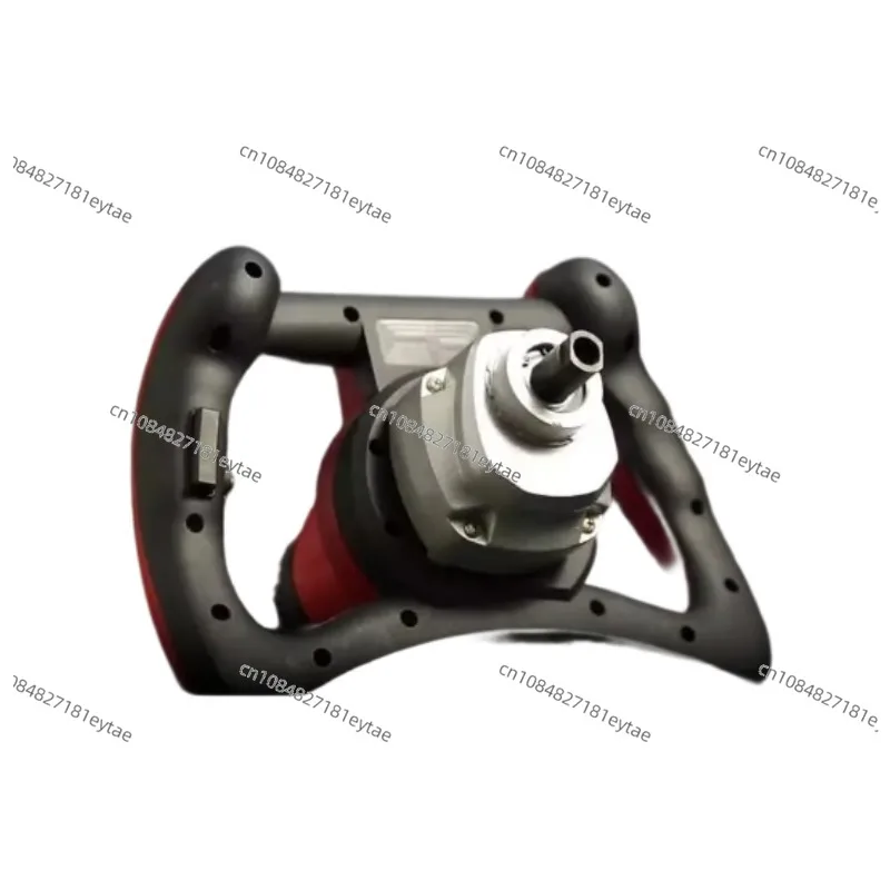 220V 2000W 6 Speed Flat Handheld Concrete Paint Putty Mixer Stainless Steel Rod for Mixing