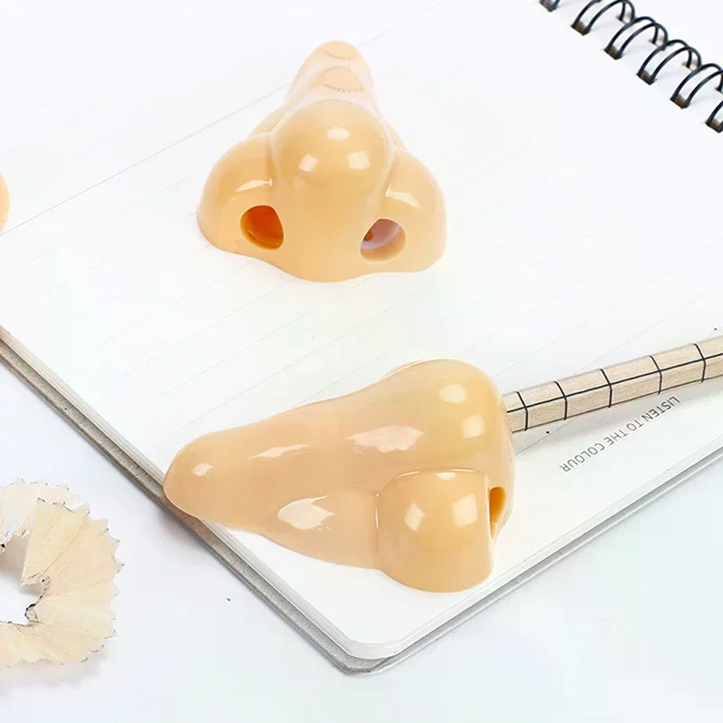 5/10 قطعة الإبداعية الأنف على شكل براية أقلام مضحك الأنف براية أقلام اللوازم المدرسية جوائز للأطفال هدايا الحفلات #1