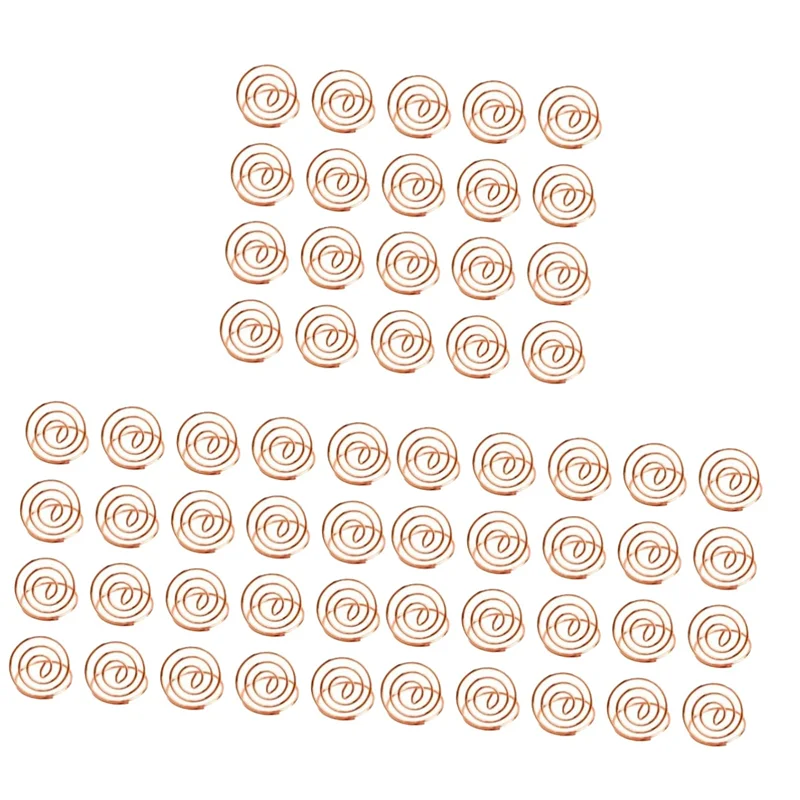 60 шт. для держателей, держатель для фотоцентра, зажим для фотографий, украшение, стерео зажимы, мини-столовая, зарезервированный номер для заметок-AU47