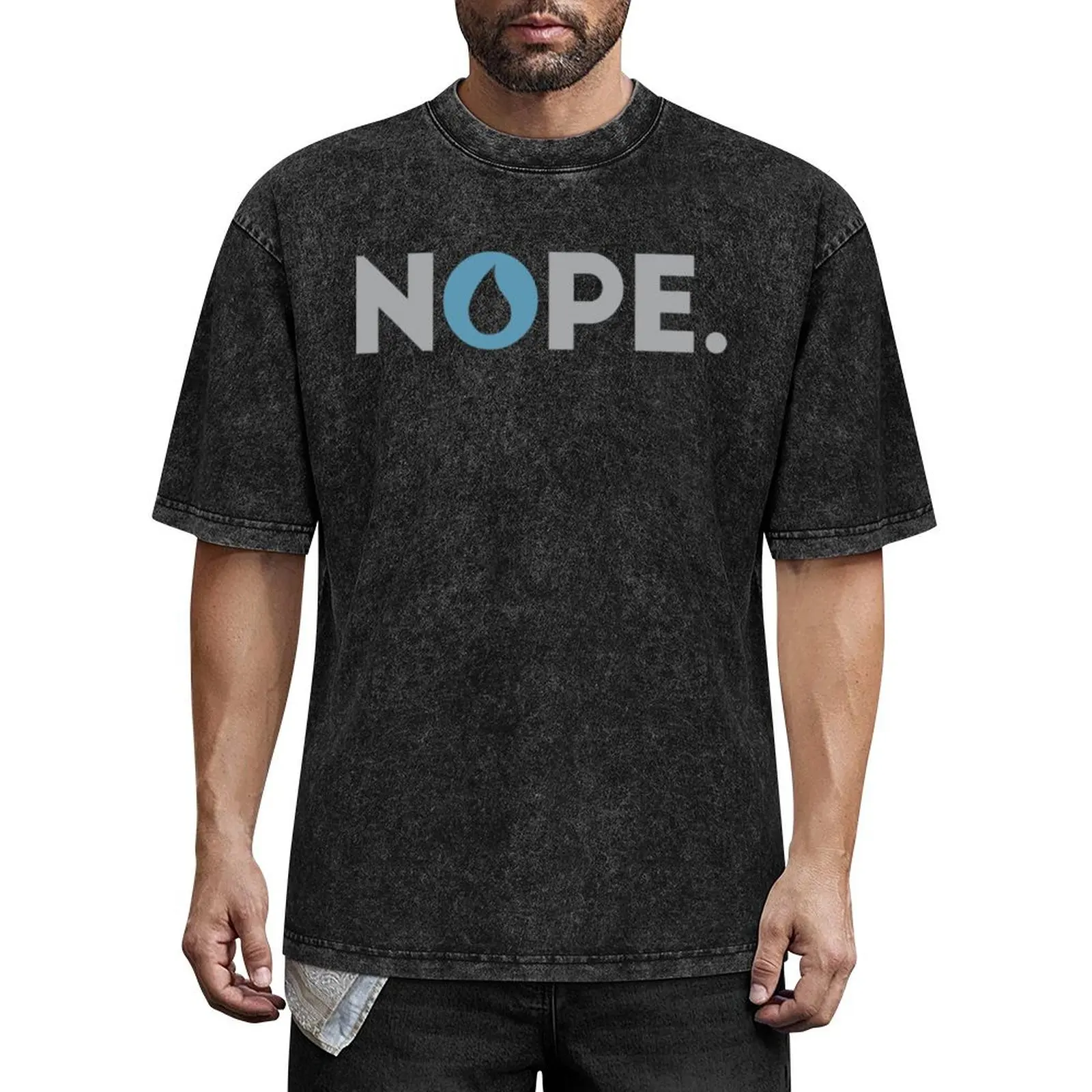 

Nope Magic the Gathering Control Blue Player T-Shirt summer tops vintage clothes t shirts for men