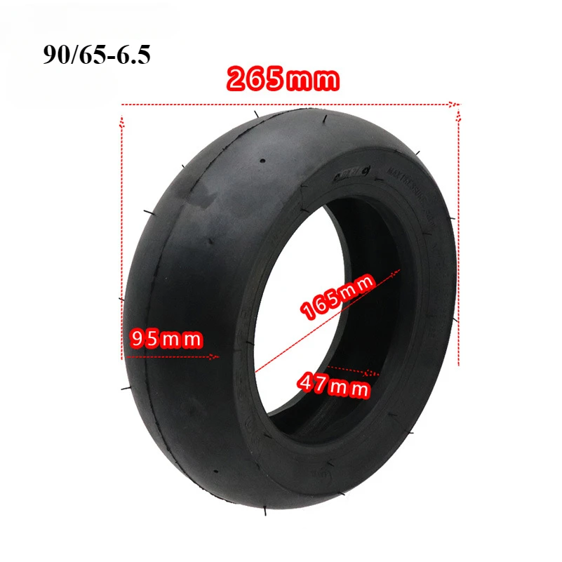 11 Inch Tubeless Tire 90/65-6.5 110/50-6.5 Vacuum Tyre for 47/49CC Mini Motorcycle Front and Rear Wheel Parts