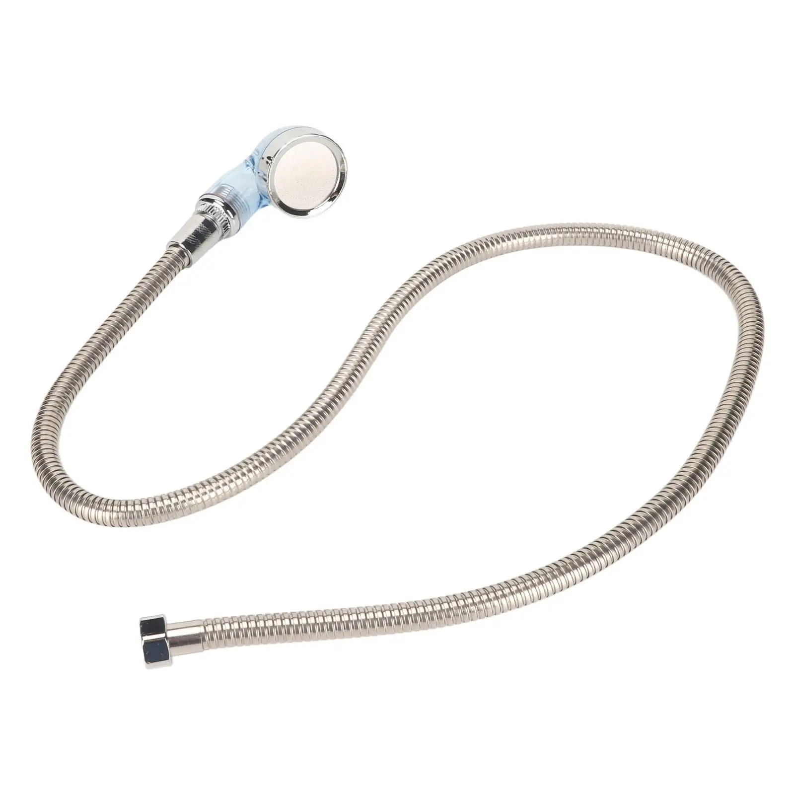 طقم بخاخ وعاء الشامبو المرن مع فوهة ضغط وخرطوم ختم لامع لصالون الاستخدام للحلاقة #4