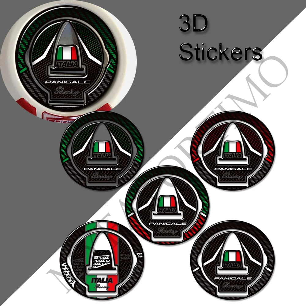 

Motorcycle Fuel tank cap stickers decals For Ducati Panigale V2 V2S V4 V4S V4R S R 899 959 1199 1299