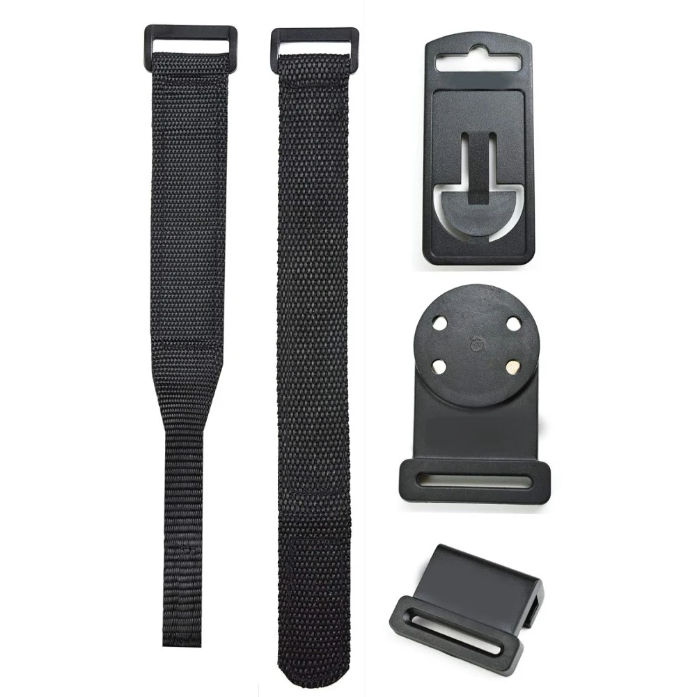 Kit gantungan tali gantung magnetik Universal, 5 buah gantungan dengan klip untuk multimeter 370*32 Mm bagian Multi-Meter