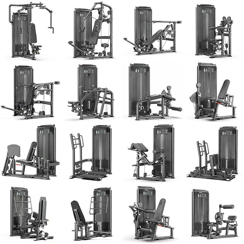 تدريب القوة واللياقة البدنية التجارية والصالات الرياضية المنزلية ومعدات اللياقة البدنية وآلة الصالة الرياضية الدائمة على الورك للنادي حديثًا #4