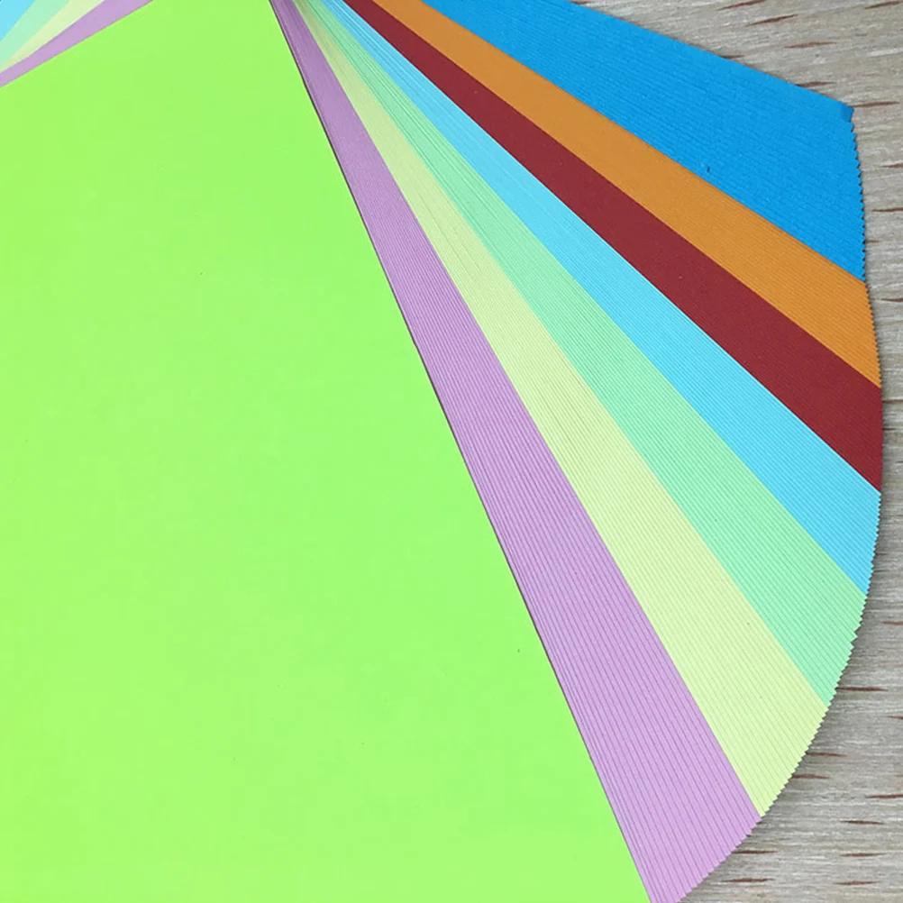 100Pcs Colorful Origami Sheets 20x20cm Double Sided Premium Paper for DIY Handicrafts Art Projects Creativity Development