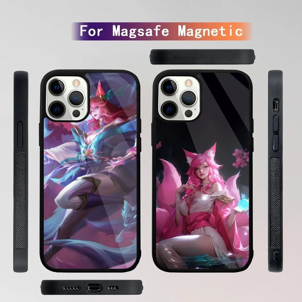 

Game Character Daji Fox Phone Case For iPhone 15,14,13,12,11,Plus,Pro,Max Mini Magsafe Magnetic Wireless Charging