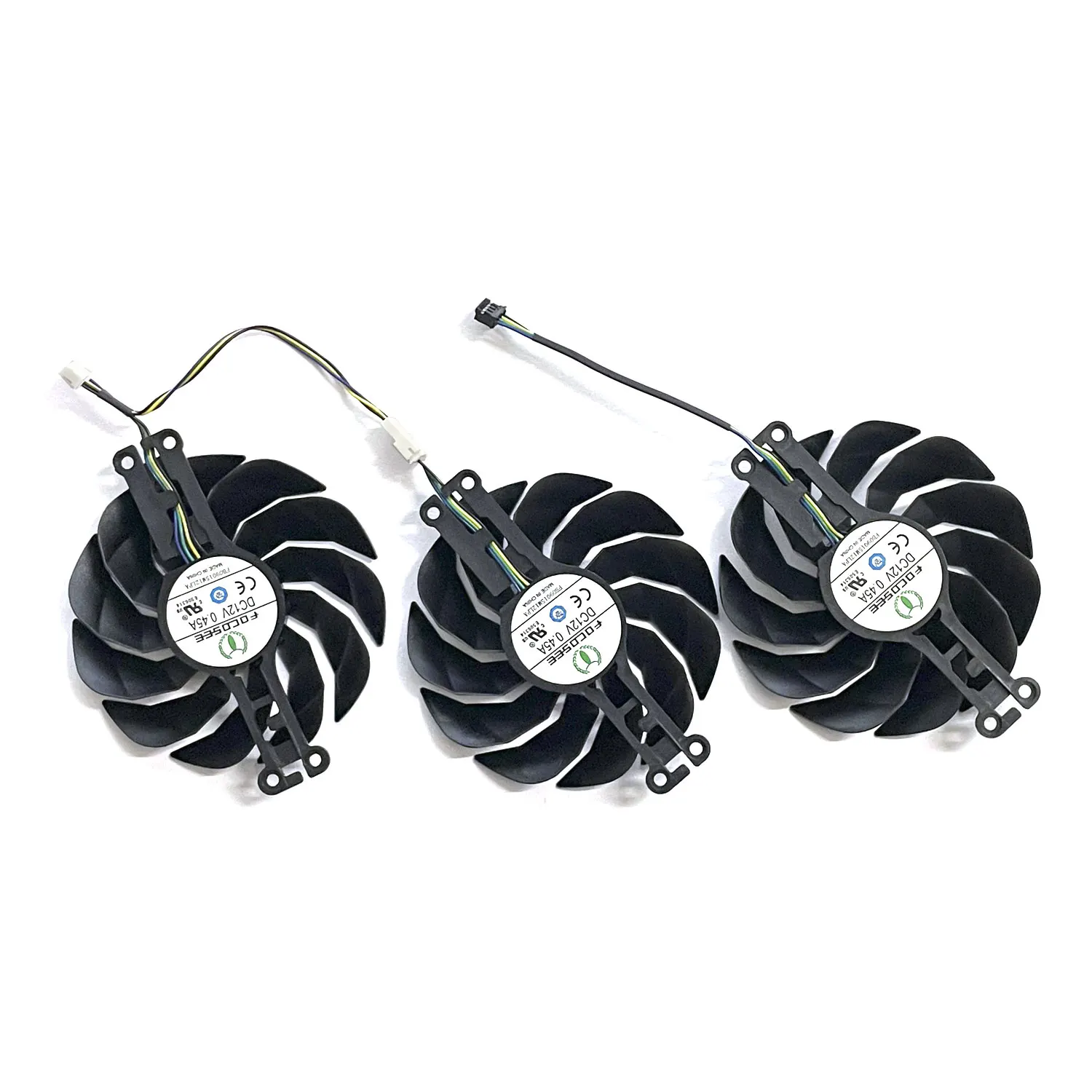 ل غالاكسي KFA2 GeForce RTX 3090 3080 3070 3060 بطاقة الفيديو التهوية مروحة باردة 95 مللي متر TH9215S2H-PDB02 RTX3090 3080 3060 GPU مروحة #5