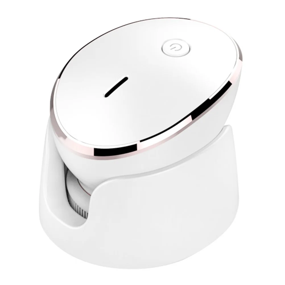 Face Beauty Cleaner 2-in-1 verwarmde stimulator Sonische trillingen 5 huidverzorgingsmodellen Diepe reiniging Gladde huid Cadeau voor haar Wit