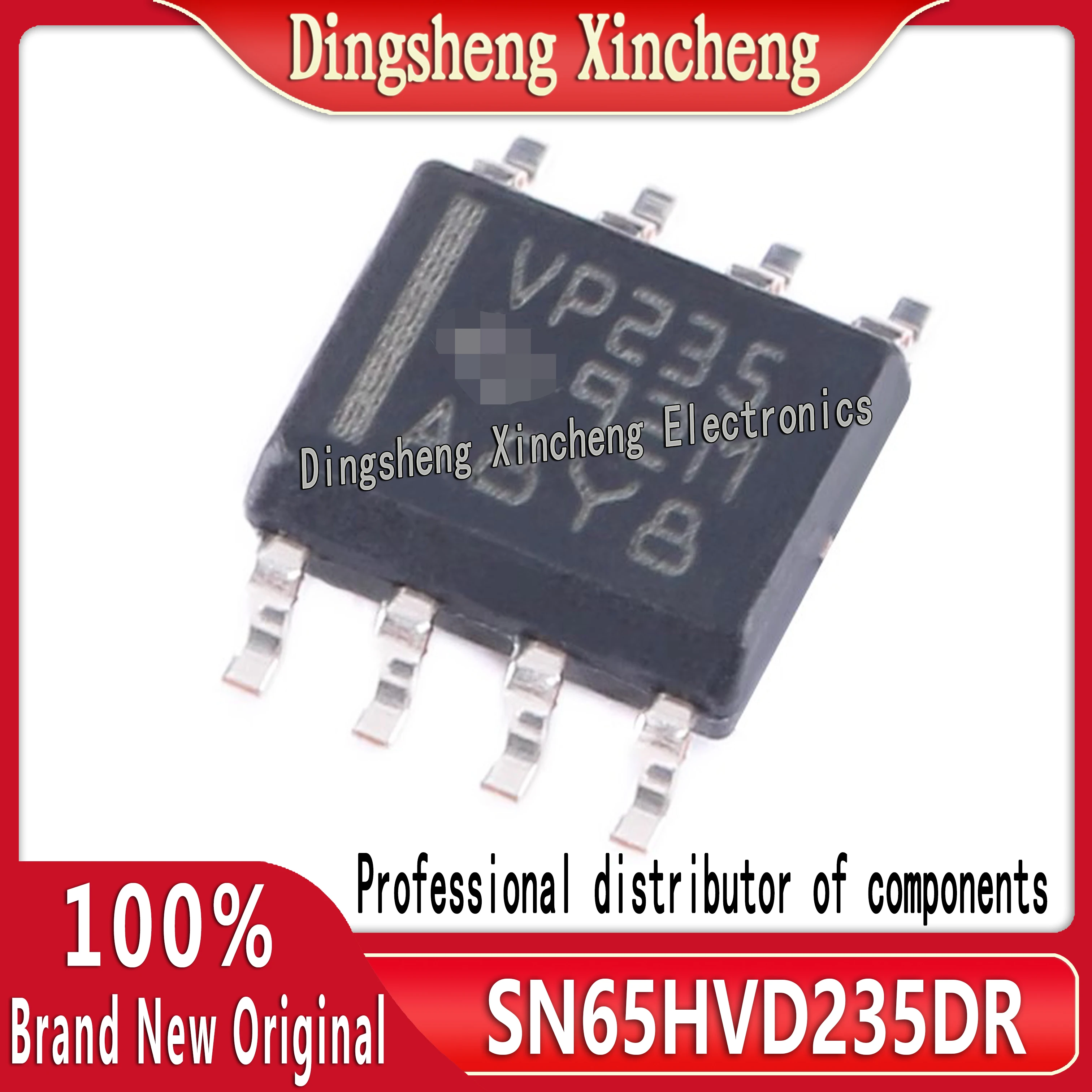 Original genuine SN65HVD235DR SOIC-8 standby mode 3.3V transceiver chip