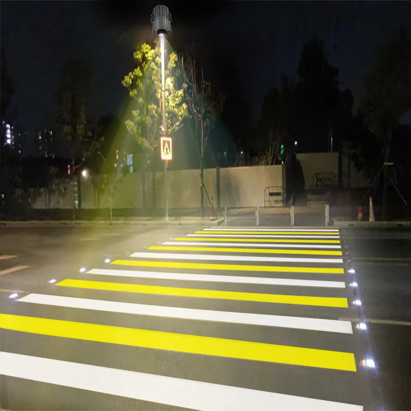 Customized Sidewalk Projection Lamp 100W 200W Outdoor Waterproof Rotating Static Traffic Warning Logo Projector