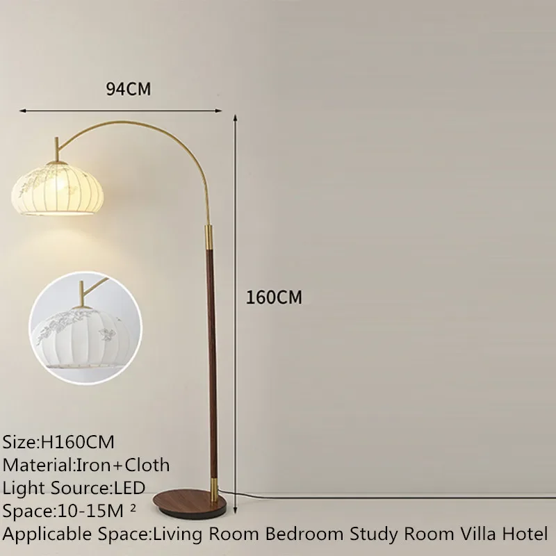 AFRA Contemporary Floor Lamp Luxury Living Room Bedroom Study Villa Hotel LED Retro Creativity Decorative Standing Light