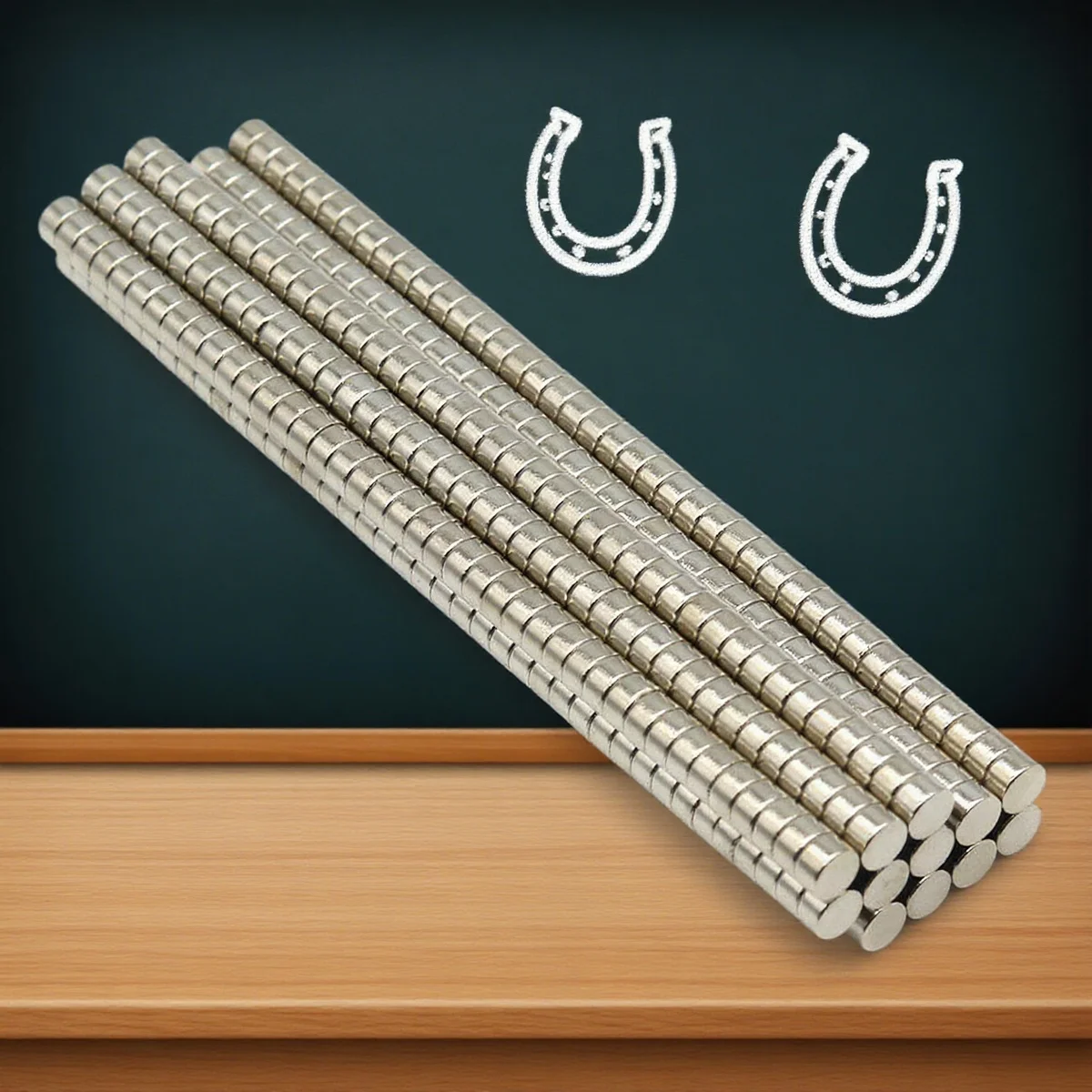 

5x3mm Industrial Strength Magnets for Garage, Classroom - Mark-Free Fixing for Engineers, Ideal for Tool Storage, Education