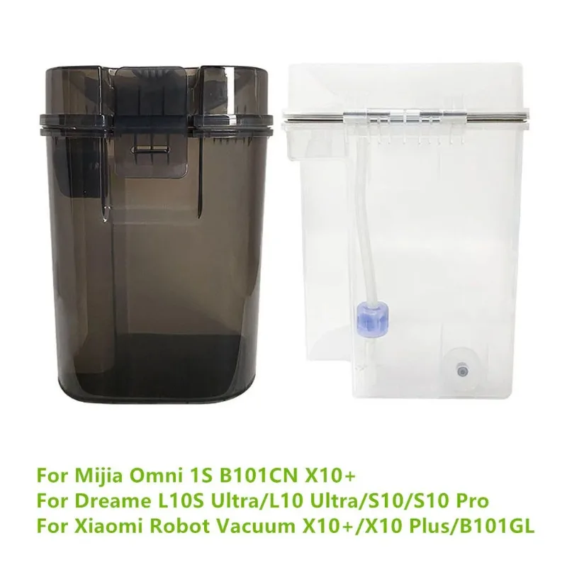 Sewage Tank Clean Water Tank For Mijia Omni 1S B101CN X10+ For Xiaomi Robot Vacuum X10+/X10 Plus/B101GL Vacuum Cleaner Parts