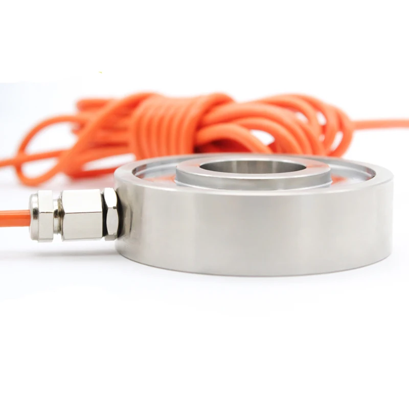 SOPHX-001 Donut Load Cell 1KN Washer Load Cell 100kg Ring Load Cell