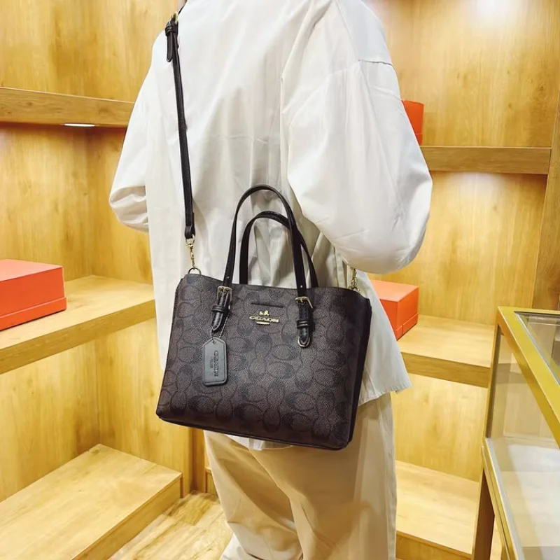 Luxury Classic Vintage Diaper Bag For Women Designer Leather Large Capacity Tote Elegant Minimalist Fashionable Bag - view 5