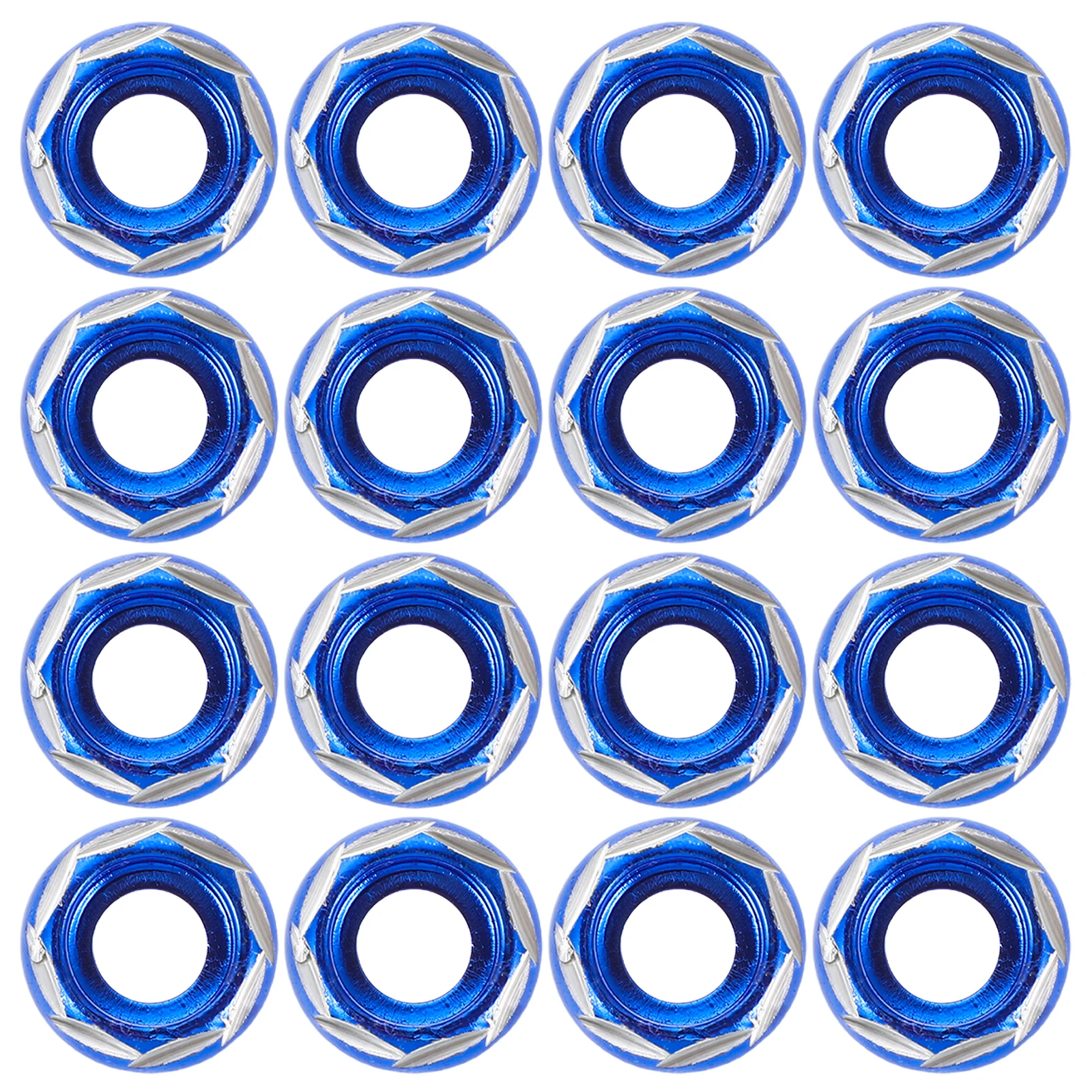 

50 Pcs Motorcycle Screw Gasket License Plate Bolt Dress up Fasteners Decorative Washers Car Engine Bay Alloy Nuts for Aluminum