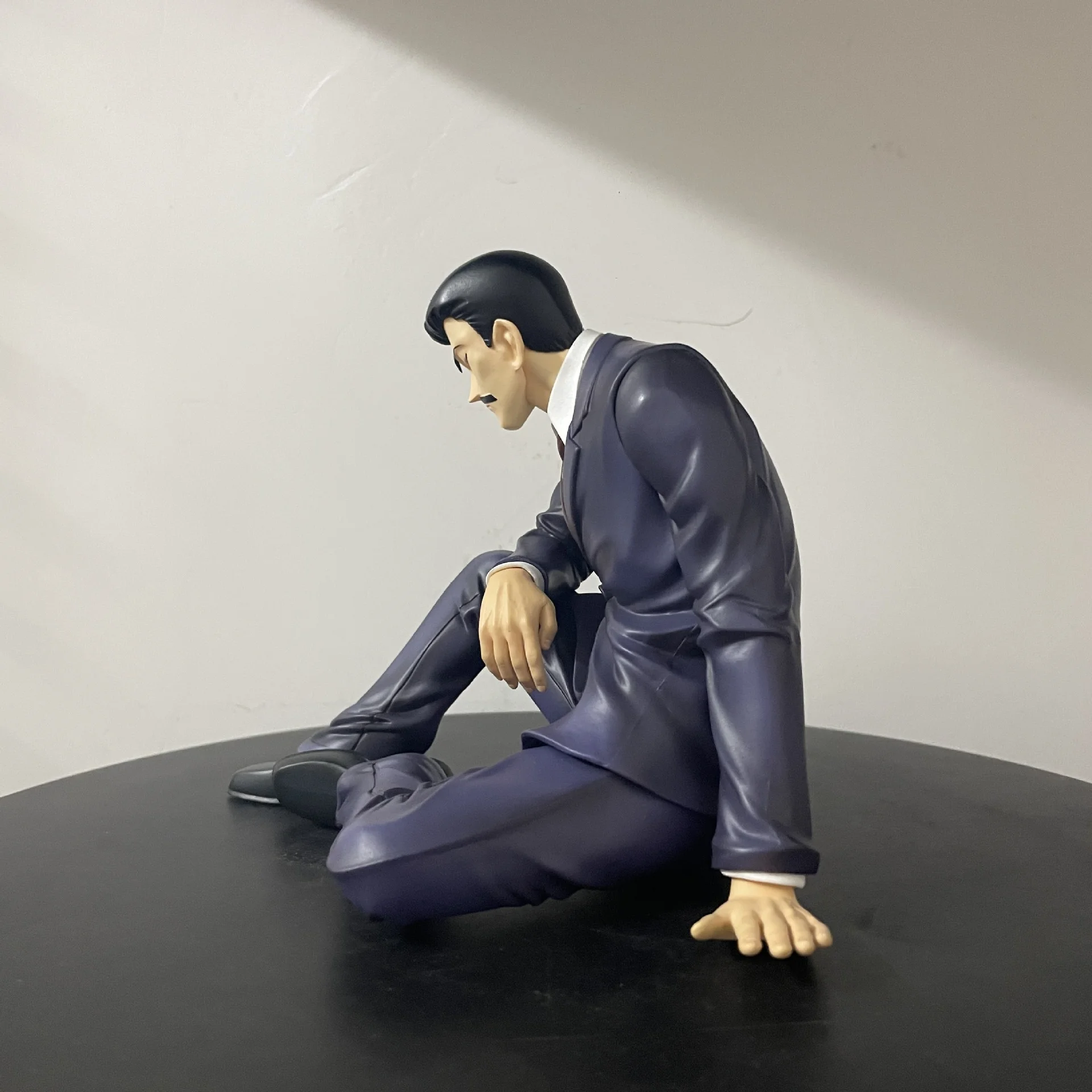 Conan Edogawa Mouri Kogorou Actionfigur Richard Moore Figuren Anime Peripherie Manga GK Statue Modell Ornament Geschenk für Kinder