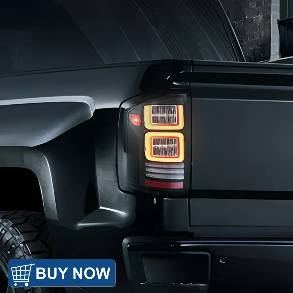 

Авто задние фонари для Chevrolet Silverado 2007-2018, светодиодные автомобильные задние фонари в сборе, обновление, высокий свет, стоп-сигналы, аксессуары для инструментов