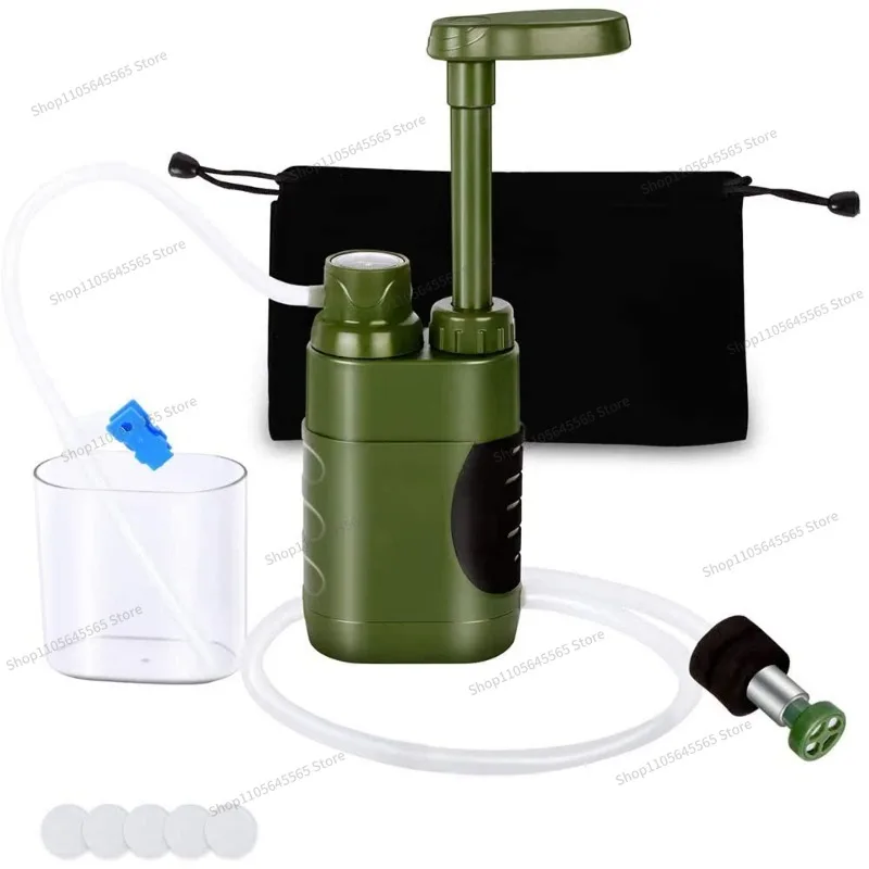 Water purifier Portable straw Life-saving water purification tool Multifunctional household