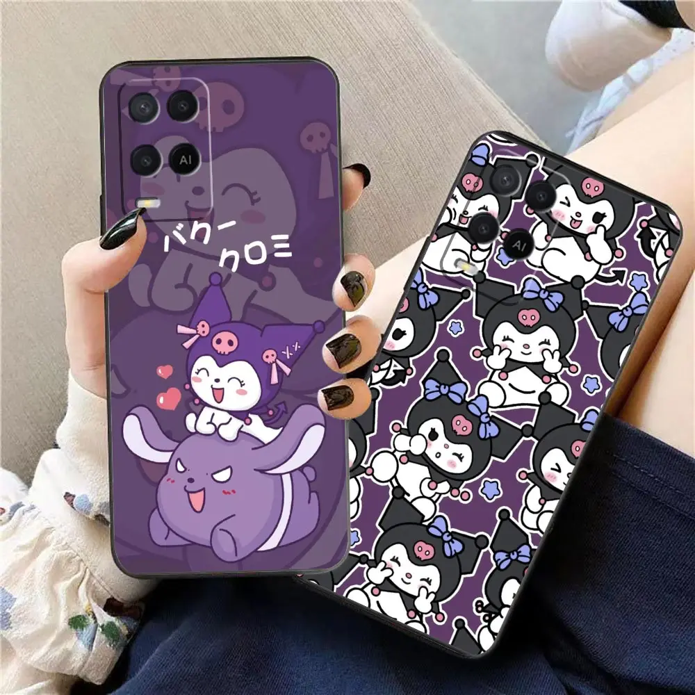 Funda Case For OPPO A94 A93 A83 A79 A78 A76 A74 A73 A71 A59 A57 A55 4G A53 5G A33 A17 A16 A15 Case Cartoon K-Kawaii K-Kouromi