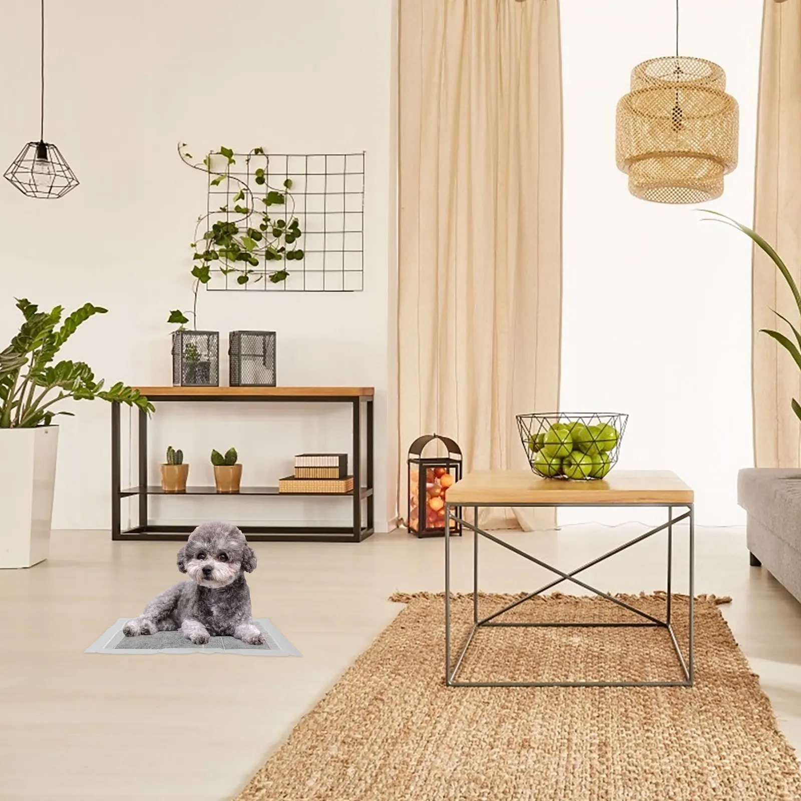 

100Pcs Pet Pee Pads Non-Woven Disposable Puppy Training Mat Portable Dog Pee Pad Pet Urine Absorbent Pads Indoor Outdoor Use