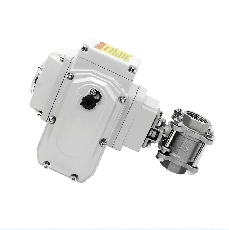 

DN32 2 Way High Platform Motorized Ball Valve Stainless Steel Q911F-16P Female Thread Electric Ball Valve