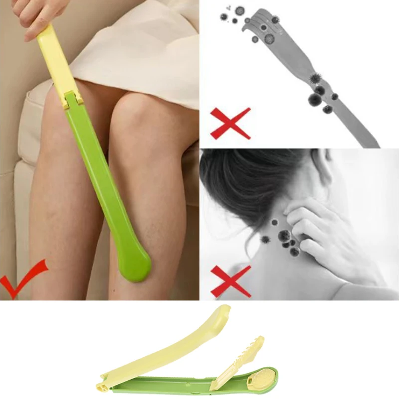 Folding Double Headed Back Scratcher Backscratcher Massager Back Scraper Extendable Itch Relax Health Products For Old People