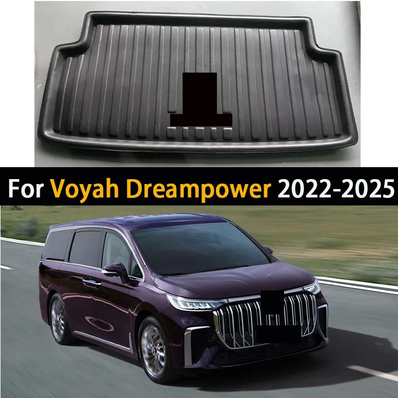 

Car Rear Trunk Mat For Voyah Dreampower 2022-2025 2023 Luggage Tray Protector Waterproof Boot Floor Cargo Cover Auto Accessories